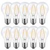 10 x LED Filament Glühbirne 2W = 25W E27 klar Glühlampe Produktbild-Vorschau 1