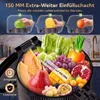 Entsafter 250W, 150MM Öffnung, 2,5L Entsafter für Gemüse Produktbild-Vorschau 3