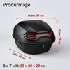 Topcase 45L Motorradkoffer, Wasserdicht & Abschließbar, Produktbild-Vorschau 2