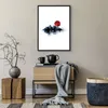 Gerahmtes Poster - Schwarzer Rahmen - Rot Sonne Tor - 50x70 Produktbild-Vorschau 7