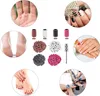 100 Stück Schleifhülsen Nagelfräser mit Eine Silberne Produktbild-Vorschau 3
