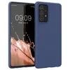 Silikonhülle Hülle für Samsung Galaxy A03S Blau Produktbild-Vorschau 9