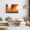 Poster - Poster ohne Rahmen - Park Herbst Baum - 100x70 cm Produktbild-Vorschau 6