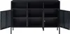Komoda „Janakkala” z 3 drzwiami, stal, 119 x 35 x 80 cm, Podgląd zdjęcia produktu 5