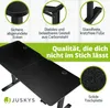 Juskys Höhenverstellbarer Schreibtisch 120x60cm - Produktbild-Vorschau 6