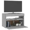 vidaXL TV-Schrank mit LED-Leuchten Grau Sonoma 60x35x40 cm Produktbild-Vorschau 7