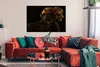 MuchoWow® Poster Frauen - Kopftuch - Gold - Luxus 120x90 cm Produktbild-Vorschau 2