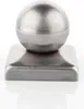LogistSystem - Vierkante paalkap met bol, 30 mm, voor Productafbeelding-voorbeeld 3