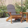 vidaXL Adirondack-Gartenstuhl mit Kissen Massivholz Akazie Produktbild-Vorschau 2