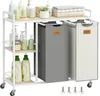 Koš na prádlo VASAGLE 2 přihrádky, sběrač prádla 100 l, Náhled obrázku produktu 8