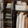 Kleiderschrank mit Glastüren und Beleuchtung, Produktbild-Vorschau 7