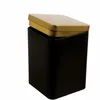 Dosenritter | 6 x edle eckige Teedose/Vorratsdose, Schwarz Produktbild-Vorschau 4