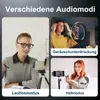 Mikrofon Kabelloses Lavaliermikrofon für Kamera, iPhone, Produktbild-Vorschau 9