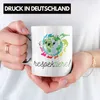 Trendation - Respek-Tiere Tierschutz Tasse Veganer Geschenk Produktbild-Vorschau 2