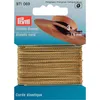 Elastická šnúrka, 1,5 mm, zlatá, 3 m Náhľad obrázku produktu 3