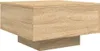 vidaXL Couchtisch mit LED-Leuchten Sonoma-Eiche 55x55x31 cm Produktbild-Vorschau 3