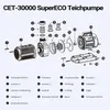 SunSun CET-30000 SuperECO čerpadlo pre jazierka 28 000 l/h Náhľad obrázku produktu 16