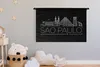 MuchoWow® Wandteppich Wandbehang Stadtbild "Sao Paulo" auf Produktbild-Vorschau 3