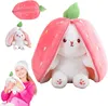 Lapin à cacher, Peluche, 25CM Lapin farci avec carottes et Voir les images du produit 6