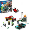 LEGO 60319 City Walka z pożarem i pościg z wozem strażackim Podgląd zdjęcia produktu 3