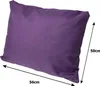 A purple cushion with dimensions indicated. Náhľad obrázku produktu