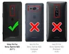 Three phone backs showing compatibility with a phone case. Podgląd zdjęcia produktu