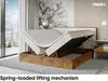MEBLINI Boxspringbett mit Bettkasten - Gepolstert Produktbild-Vorschau 4