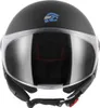 FC-Moto Square-RS Jethelm, schwarz matt/blau, L Produktbild-Vorschau 3
