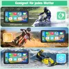 6,25'' Motorrad CarPlay ＆ Android Auto Bildschirm, Produktbild-Vorschau 7