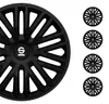 Sparco Radzierblenden Bergamo - 16-Zoll - Schwarz - Satz Produktbild-Vorschau 1