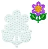 Hama 327 Hama Stiftplatte "kleine Blume", weiß Náhled obrázku produktu 3