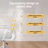 Ergonomická kancelářská židle ze síťoviny se sklopnými Náhled obrázku produktu 3