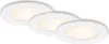 Briloner 3er Set LED Einbauleuchte Thin weiß Ø 11,5 cm Produktbild-Vorschau 1