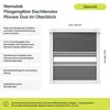 Nematek® Fliegengitter DUO-Plissee für Dachfenster Produktbild-Vorschau 3
