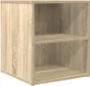 A cube-shaped bookshelf with two shelves. Podgląd zdjęcia produktu