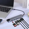 USB C Hub 8 in 1 Adapter HDMI 4K USB 3.0 Micro SD RJ45 Produktbild-Vorschau 5