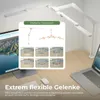 HOKO LUKAS dimmbare LED-Schreibtischlampe mit Lichtsensor Produktbild-Vorschau 5