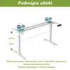 Hilodesk Elektryczna rama stołu z regulacją wysokości z 2 Podgląd zdjęcia produktu 2