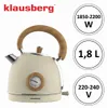 Klausberg 1,8l elektrische waterkoker met thermometer Productafbeelding-voorbeeld 16