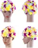Schwimmhaube für Damen, Blumenmuster, Elastisch, Leicht, Produktbild-Vorschau 3