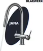 KLARWERK® Jana | ausziehbare 3-Wege Armatur Edelstahl Grau Produktbild-Vorschau 1