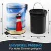 Sanilo Kosmetikeimer 3L mit Absenkautomatik Leuchtturm Produktbild-Vorschau 3