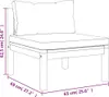 The Living Store 6-tlg. Garten-Lounge-Set mit Auflage Produktbild-Vorschau 8