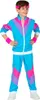 Trainingsanzug 80er Kinder hellblau 140 Produktbild-Vorschau 1