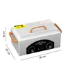 A high-temperature sterilizer with dimensions indicated. Voir les images du produit