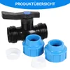 Kugelhahn für PE-Rohr 25mm – PP-Fitting, max. 16 bar, Produktbild-Vorschau 5