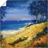 ARTland Poster Das Meer zu Hause Größe: 40x40 cm Produktbild-Vorschau 1