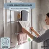 Étagère suspendue de porte Bremermann en métal chromé, 3 Voir les images du produit 3