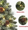 Yorbay Mini Weihnachtsbaum mit 20 warmweiß LEDs Mit Produktbild-Vorschau 2