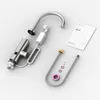 A disassembled kitchen faucet and its components are laid out on a plain background. Podgląd zdjęcia produktu